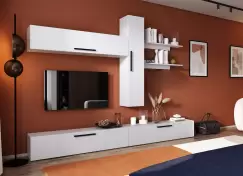 Living Pati 063 - Mobila Sufragerie Alba imagine