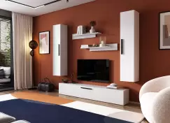 Living Pati 066 - Mobila Sufragerie Alba imagine