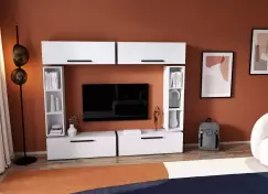 Living Pati 069 - Mobila Sufragerie Alba imagine