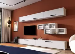 Living Pati 072 - Mobila Sufragerie Alba imagine