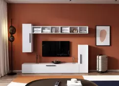 Living Pati 075 - Mobila Sufragerie Alba imagine