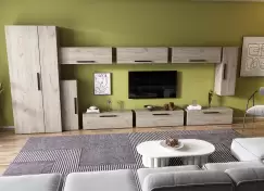 Living Pati 082 - Mobila Sufragerie Stejar imagine