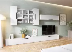 Living Pati 091 - Mobila Sufragerie Alba imagine