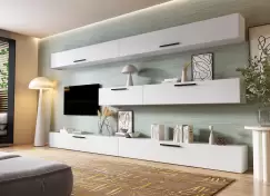 Living Pati 102 - Mobila Sufragerie Alba imagine