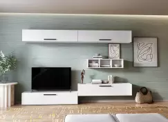 Living Pati 105 - Mobila Sufragerie Alba imagine