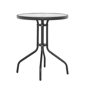 Masa de Balcon Flora Negru imagine