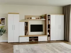 Mobila sufragerie - Living Milan C4 DUO Stejar imagine