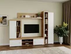 Mobila sufragerie - Living Milan C4 Stejar imagine