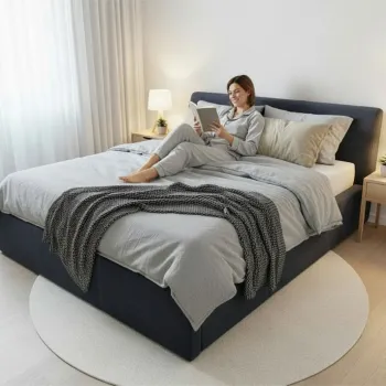 Pat Tapitat Royal fix 160 albastru Orion 18 imagine