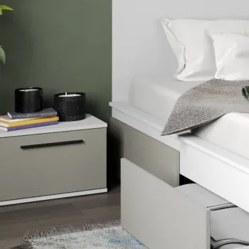 Set 2 noptiere Casmir / Alb Soares imagine