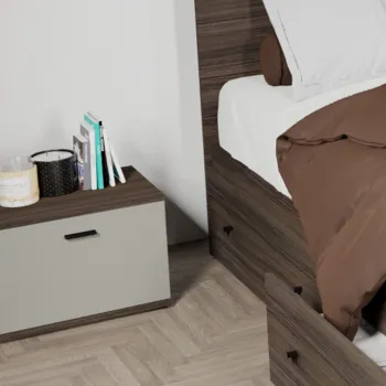 Set 2 noptiere Nuc / Casmir Solomon imagine