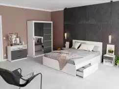 Set Dormitor Avangard C03 cu oglinda imagine