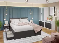 Set Dormitor Benjamin C04 cu oglinda imagine