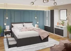 Set Dormitor Benjamin C09 cu oglinda imagine