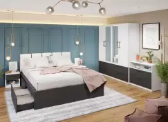 Set Dormitor Benjamin C14 tapitat / oglinda imagine