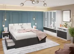 Set Dormitor Benjamin C16 tapitat / oglinda imagine