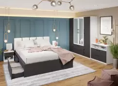 Set Dormitor Benjamin C18 tapitat / oglinda imagine