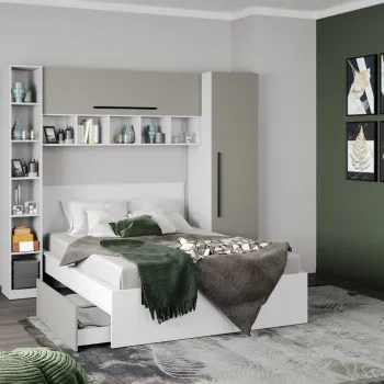 Set Dormitor Soares 2.33m cu pat incadrat imagine