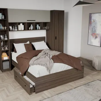 Set Dormitor Solomon 2.27m cu pat incadrat imagine