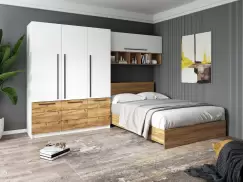 Set Dormitor Timea 3.05m cu pat incadrat imagine