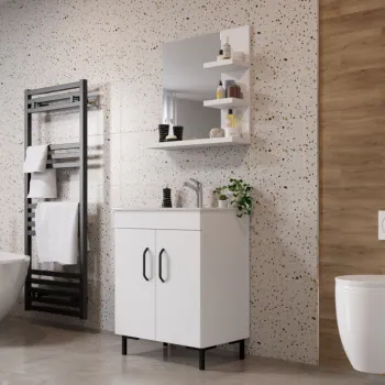 Set Masca Baie + Chiuveta 650 + Oglinda 650 Albio imagine