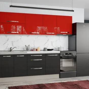 Set Mobila Bucatarie Italia 250 cm C2 V1 imagine