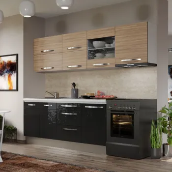 Set Mobila Bucatarie Italia 260 cm C9 imagine