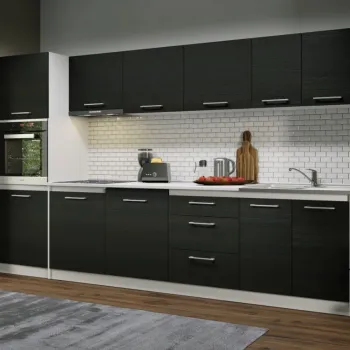 Set Mobila Bucatarie Mina 320 Alb/Ferrara C152 imagine