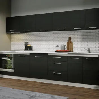 Set Mobila Bucatarie Mina 320 Alb/Ferrara C153 imagine