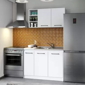 Set Mobila Bucatarie Mina Pure 110 Alb C53 imagine