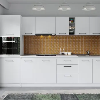 Set Mobila Bucatarie Mina Pure 300 Alb C180 imagine