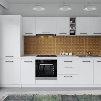 Set Mobila Bucatarie Mina Pure 300 Alb C181 imagine