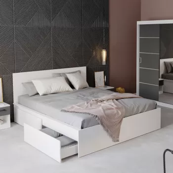 Set Mobila Dormitor Avangard C15 cu oglinda imagine