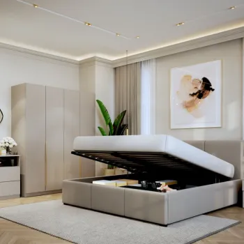 Set Mobila Dormitor Bej / Casmir Auris C09 imagine