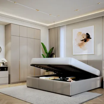 Set Mobila Dormitor Bej / Casmir Auris C12 imagine