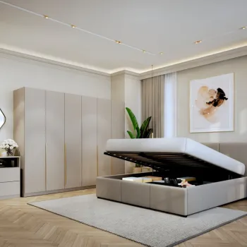 Set Mobila Dormitor Bej / Casmir Auris C21 imagine