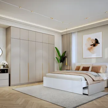 Set Mobila Dormitor Bej / Casmir Auris C22 imagine