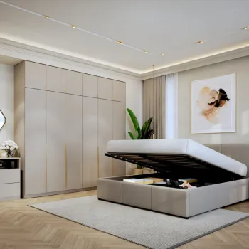 Set Mobila Dormitor Bej / Casmir Auris C24 imagine