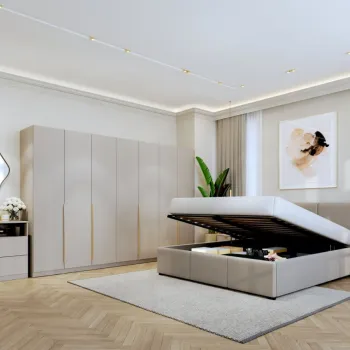 Set Mobila Dormitor Bej / Casmir Auris C26 imagine