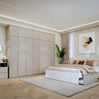 Set Mobila Dormitor Bej / Casmir Auris C27 imagine