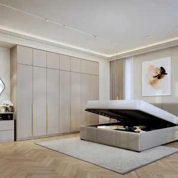 Set Mobila Dormitor Bej / Casmir Auris C28 imagine