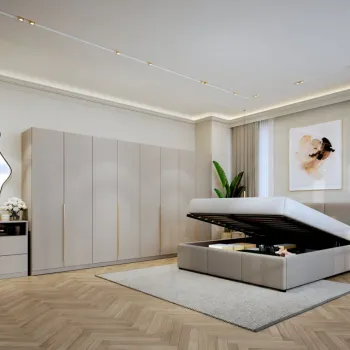 Set Mobila Dormitor Bej / Casmir Auris C30 imagine