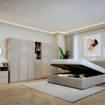 Set Mobila Dormitor Bej / Casmir Auris C33 imagine