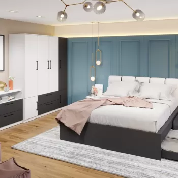 Set Mobila Dormitor Benjamin C20 tapitat imagine