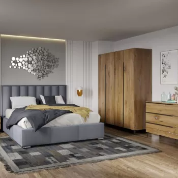 Set Mobila Dormitor Beverley tapitat imagine