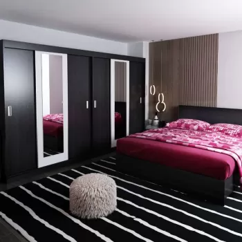 Set Mobila Dormitor Bingo F Dulap Dublu imagine