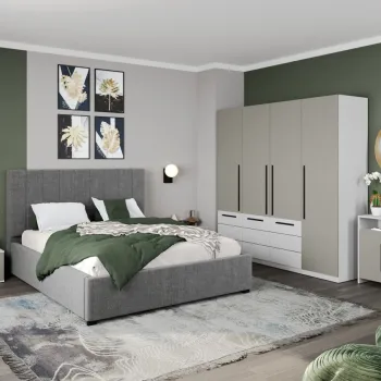 Set Mobila Dormitor Casmir / Alb Soares C11 imagine