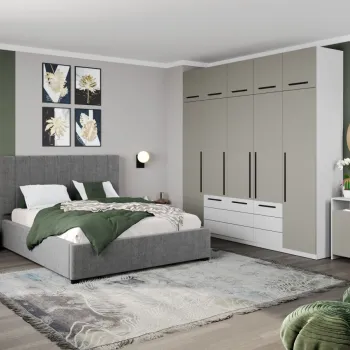 Set Mobila Dormitor Casmir / Alb Soares C27 imagine