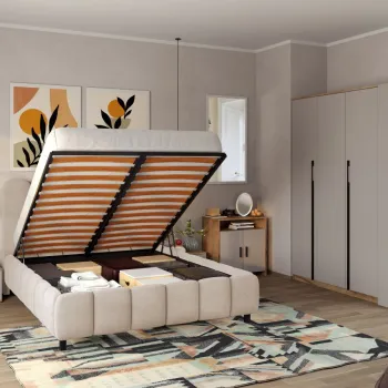 Set Mobila Dormitor Casmir / Stejar Siena C10 imagine