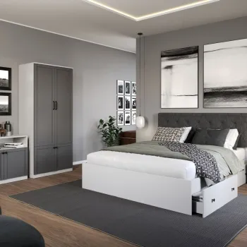 Set Mobila Dormitor Grafit C13 imagine